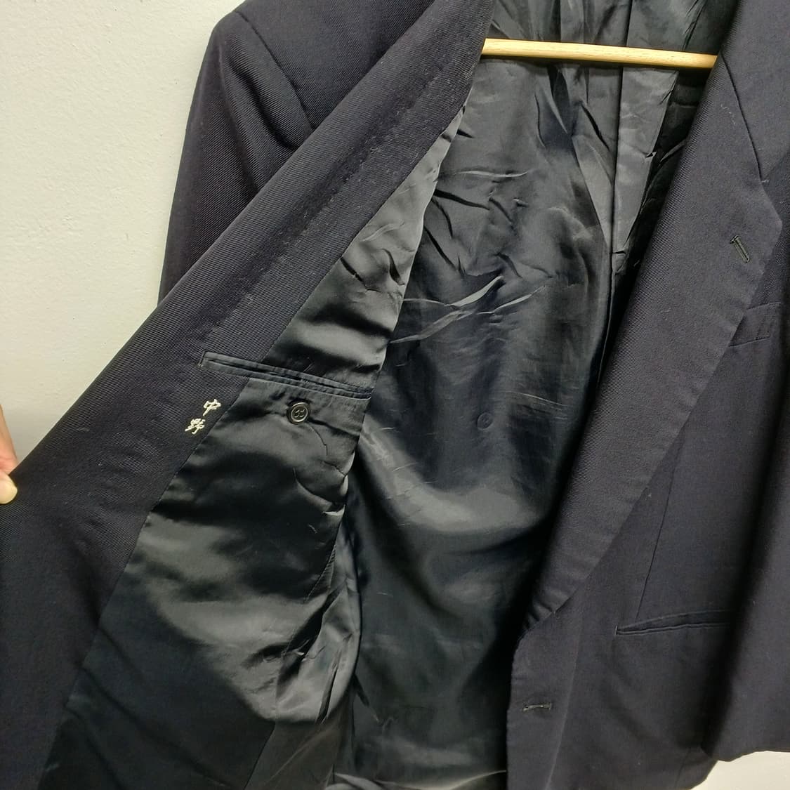 MACKENZIE 일본 빈티지 투버튼 클래식 울 자켓 100 상품이미지3