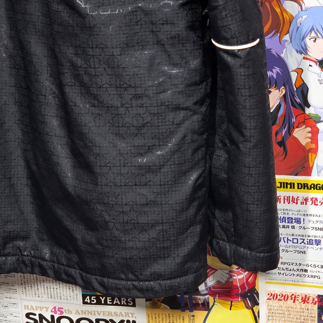 컨버스 올 스타 자수 별 패턴 후드 패딩 점퍼 상품이미지8