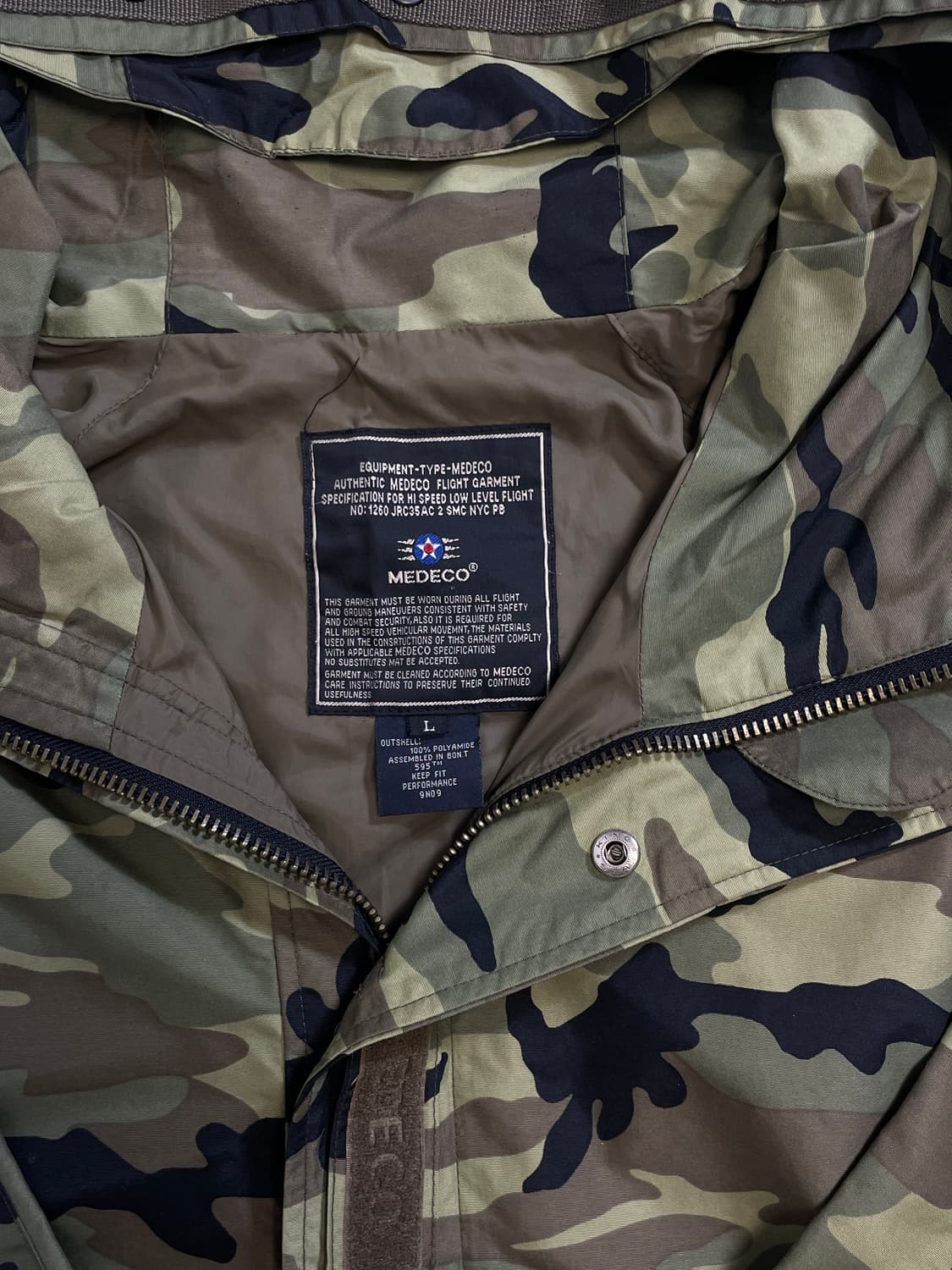 메데코 고어텍스 밀리터리 자켓 상품이미지4