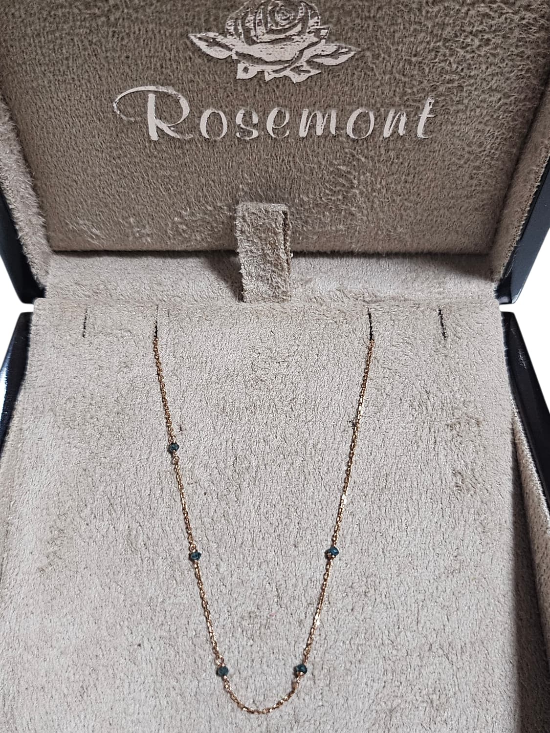 로즈몽 정품 14K 로즈골드 런던블루 토파즈 팔찌 | 풀구성 | 택포 상품이미지5