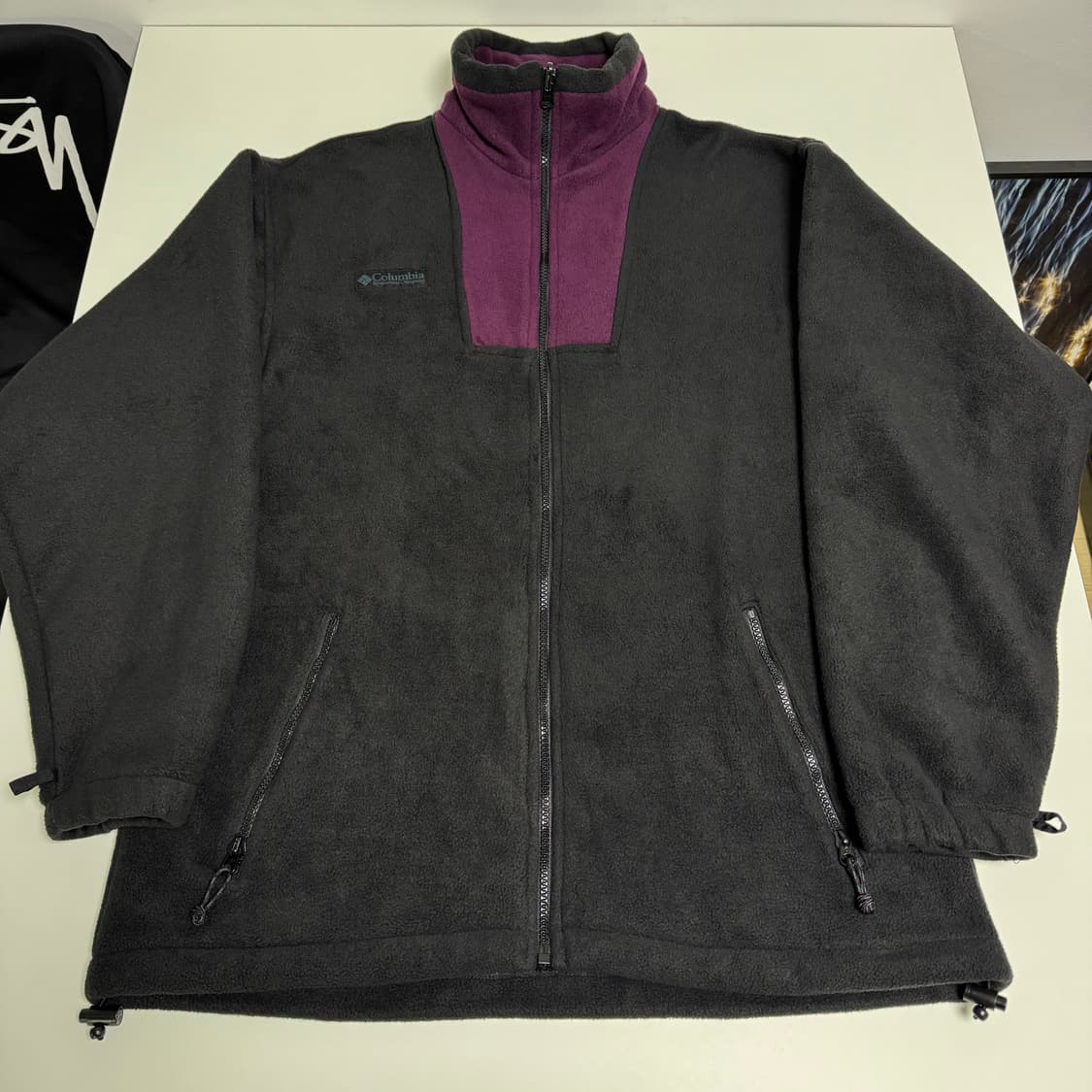 90s USA 콜롬비아 플리스 후리스 상품이미지1