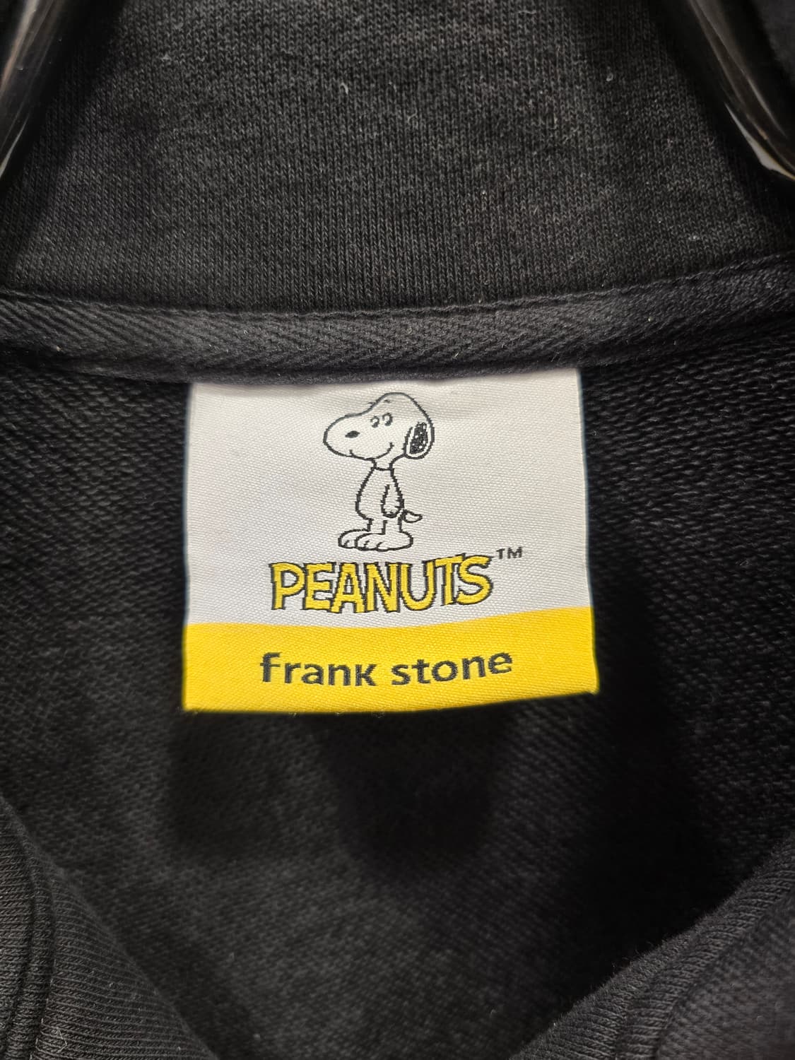 거의새거) 피너츠 스누피 블랙 크롭 집업 자켓 85 (55~66) 상품이미지6