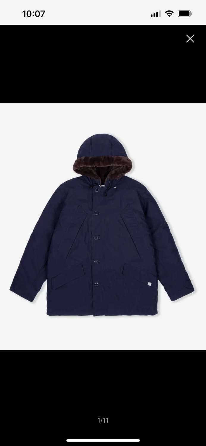 예스아이씨 Guardian Down Parka Dark Navy 상품이미지1
