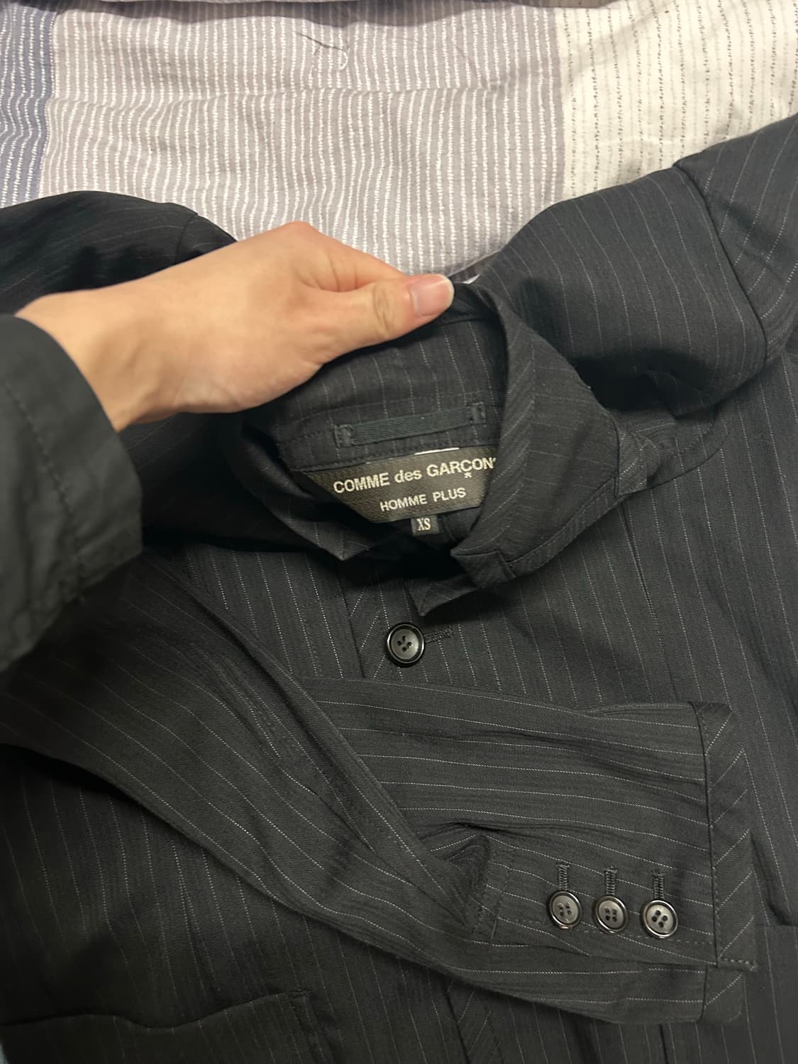 꼼데가르송 옴므 플러스 울 블레이저 상품이미지5