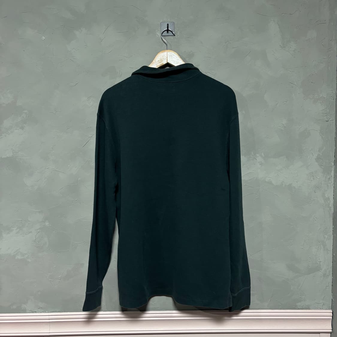 폴로 랄프로렌 니트 반집업 다크그린 상품이미지4