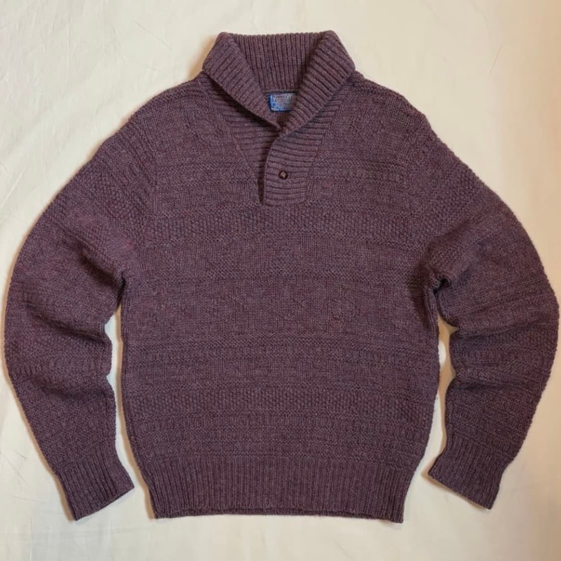 60s PENDLETON 펜들턴 숄칼라 울 스웨터(L /105-107) 상품이미지1