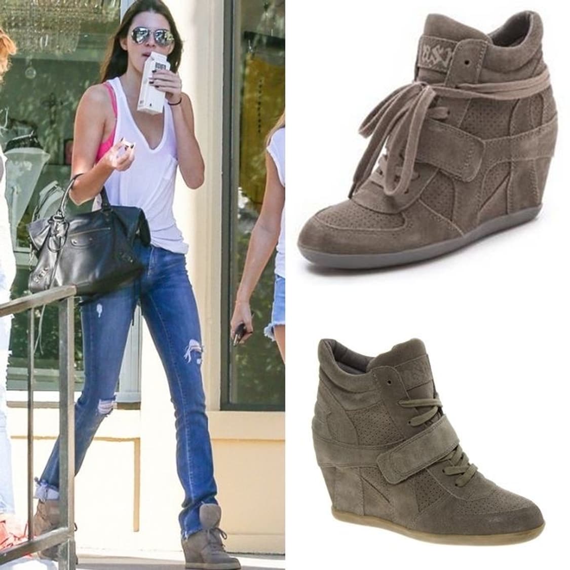 구함) Ash 아쉬 웨지힐 스니커즈 상품이미지1