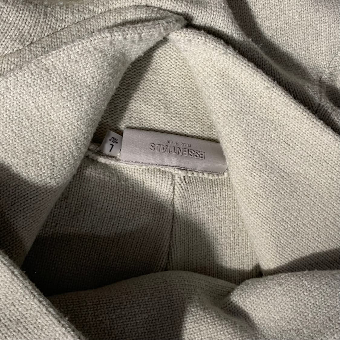 피어오브갓 에센셜 니트 후드 상품이미지3