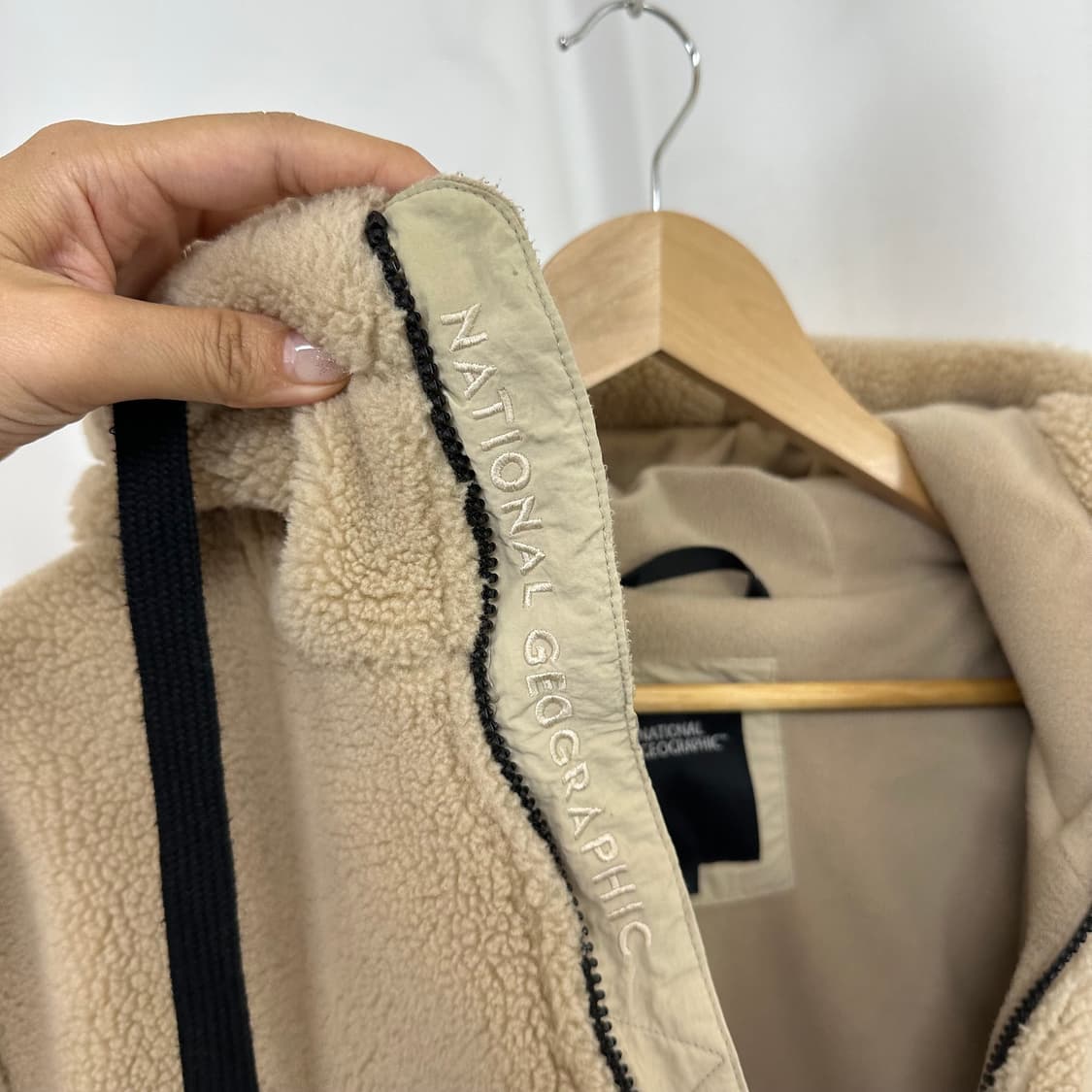 네셔널지오그래픽 남자 도톰 후드 기모 자켓 100 L 상품이미지9