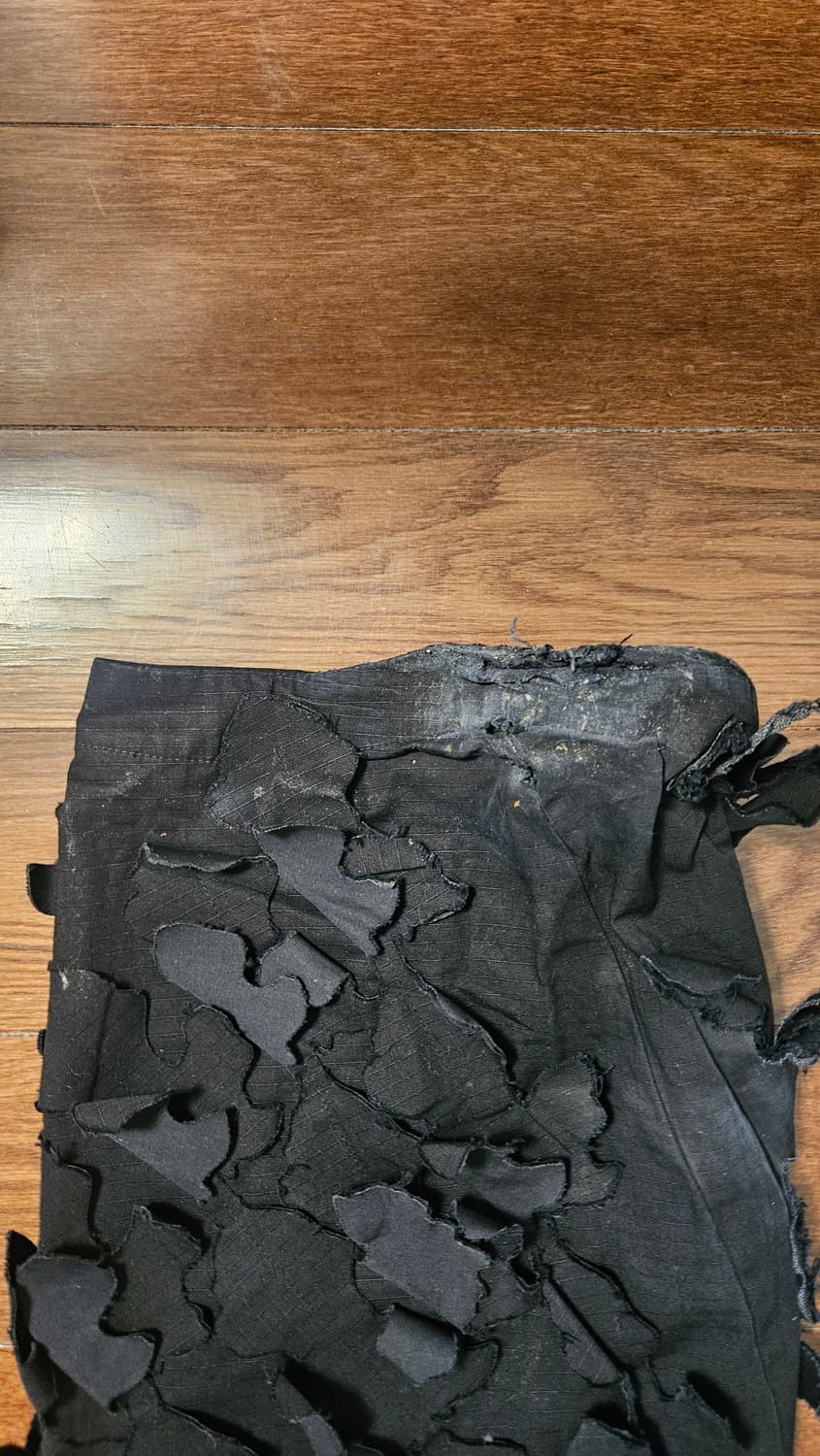 포스트 아카이브 팩션 파프 오프화이트 콜라보 바지 상품이미지3