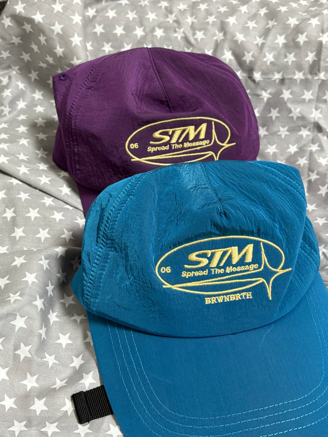 브라운브레스 STM 나일론 볼캡 모자 블루, 퍼플 상품이미지1