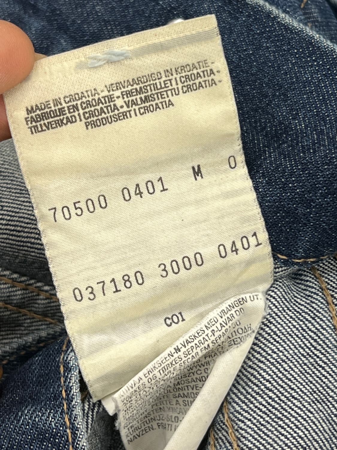 리바이스 00s 데님 트러커 자켓 상품이미지9