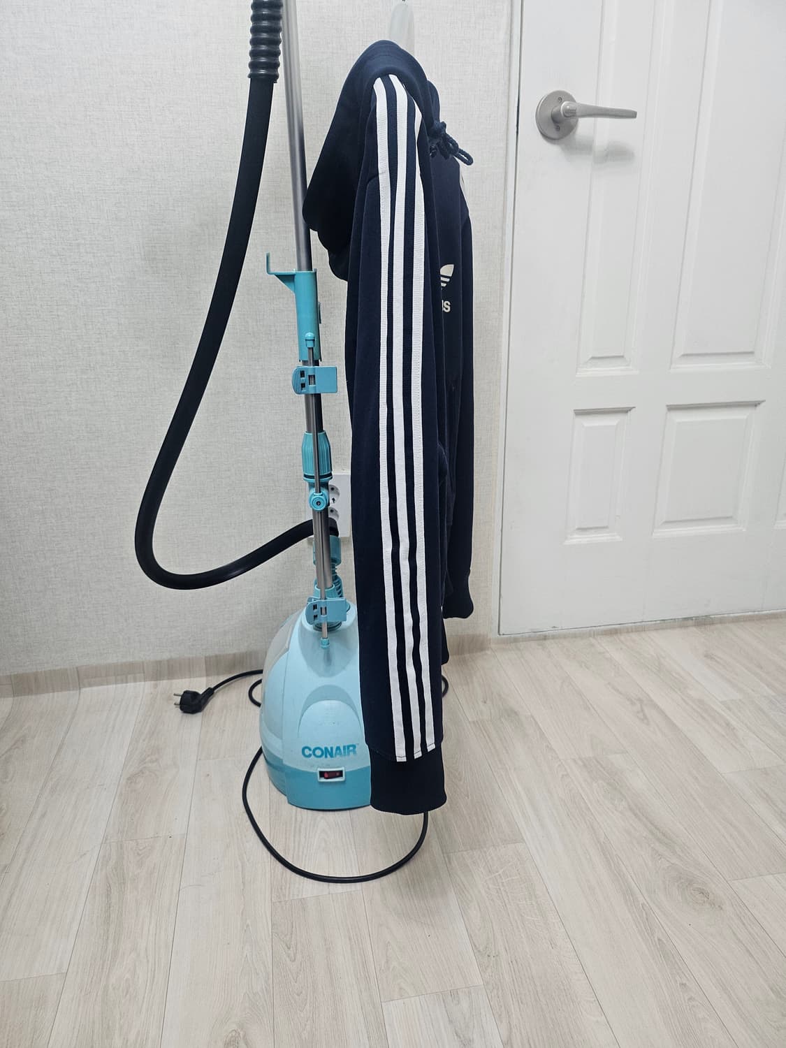 (100)L ☆초대장급☆ 아디다스 파이어버드 플락 [네이비] 후드져지 상품이미지5