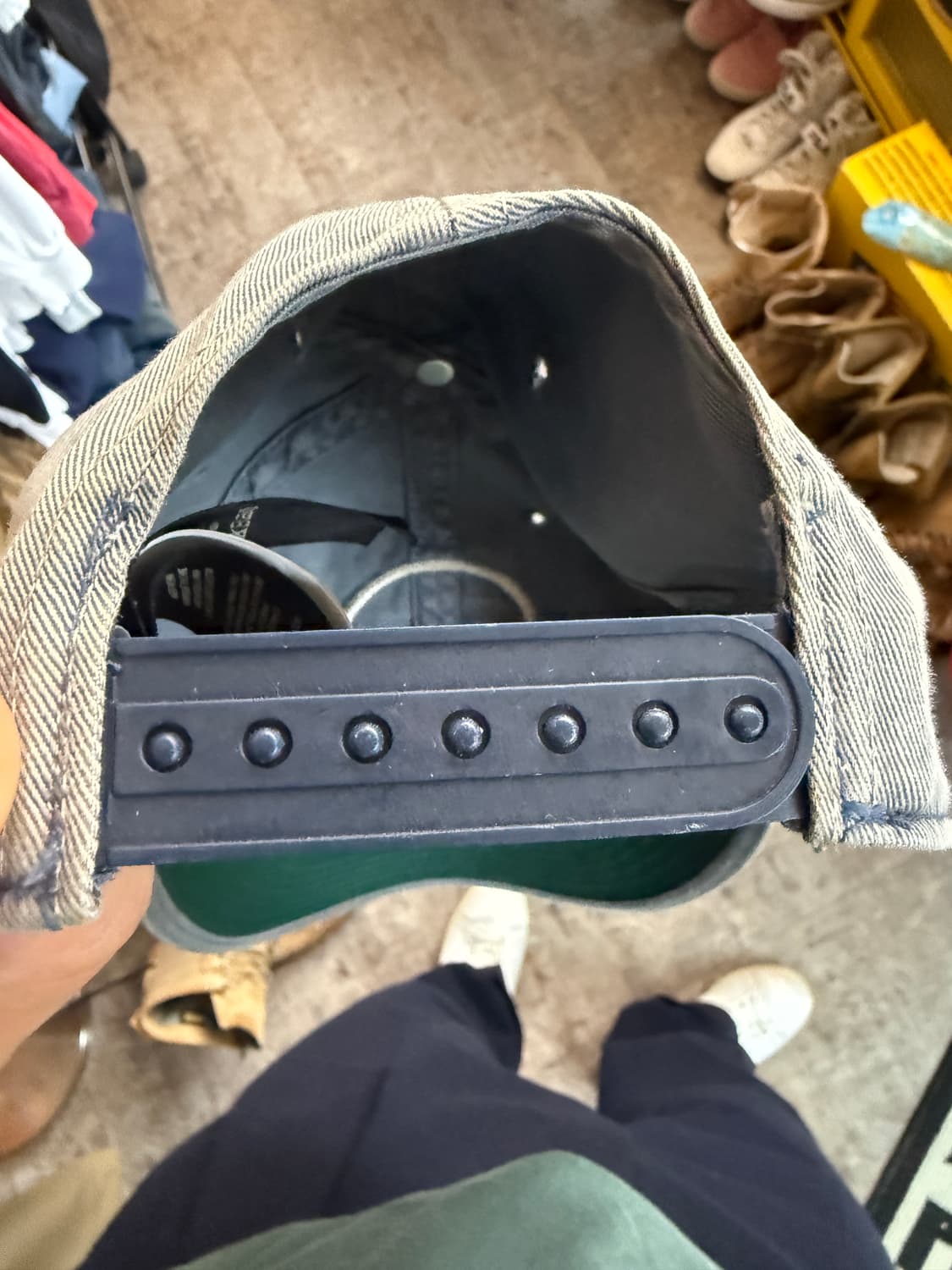RRL 가먼트 다이 트윌 볼캡  상품이미지2