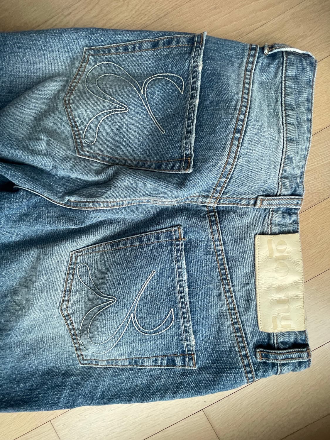 글로니 93 미드라이즈 루즈핏 진 상품이미지3