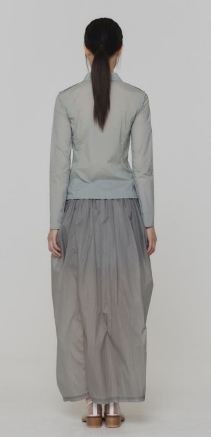 아모멘토 레이어드 셔링 스커트 상품이미지3