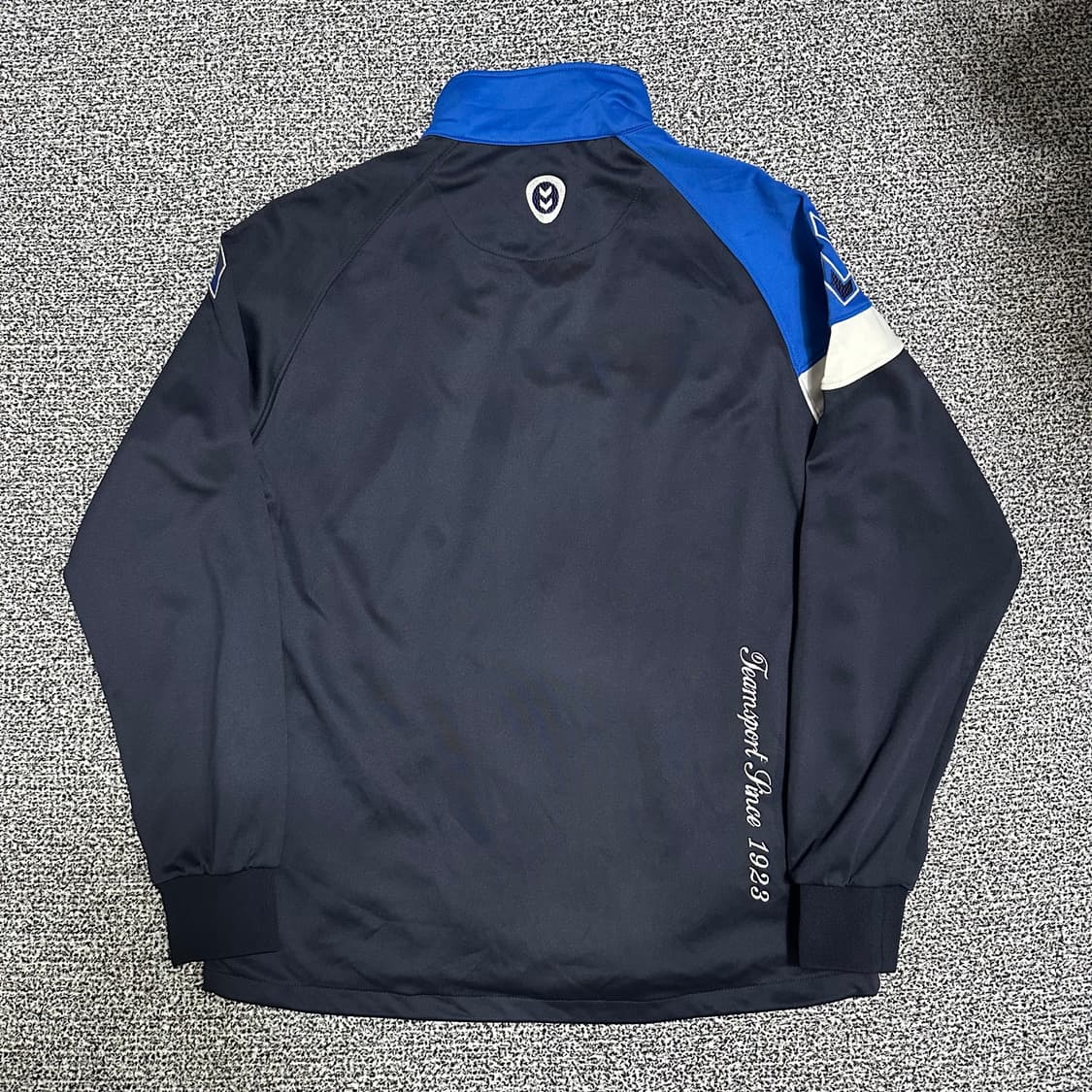 (105) 험멜 블루 블랙 올드스쿨 져지 트랙 자켓 상품이미지4