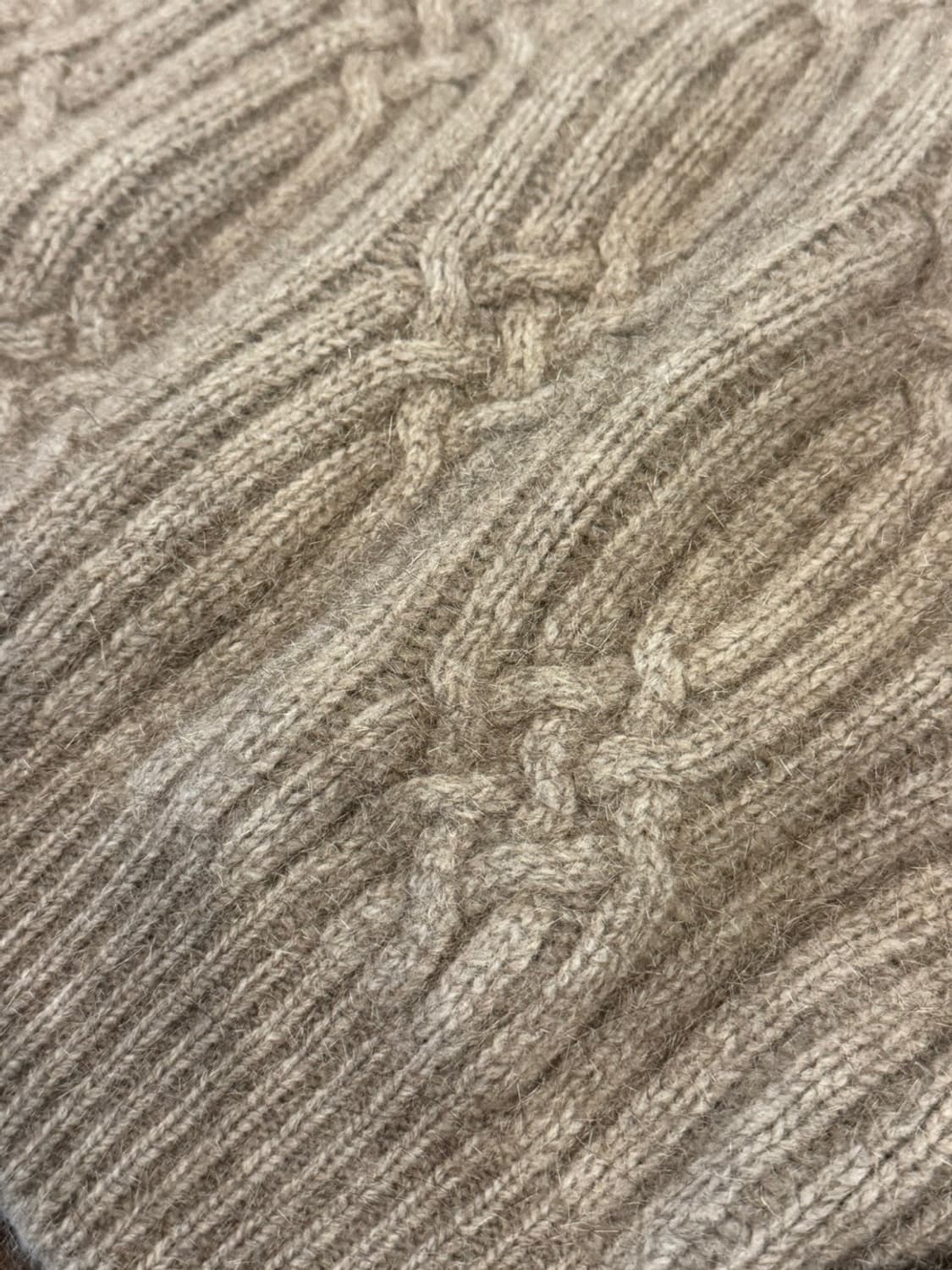 컨트리타임 캐시미어 케이블 니트 100 상품이미지9