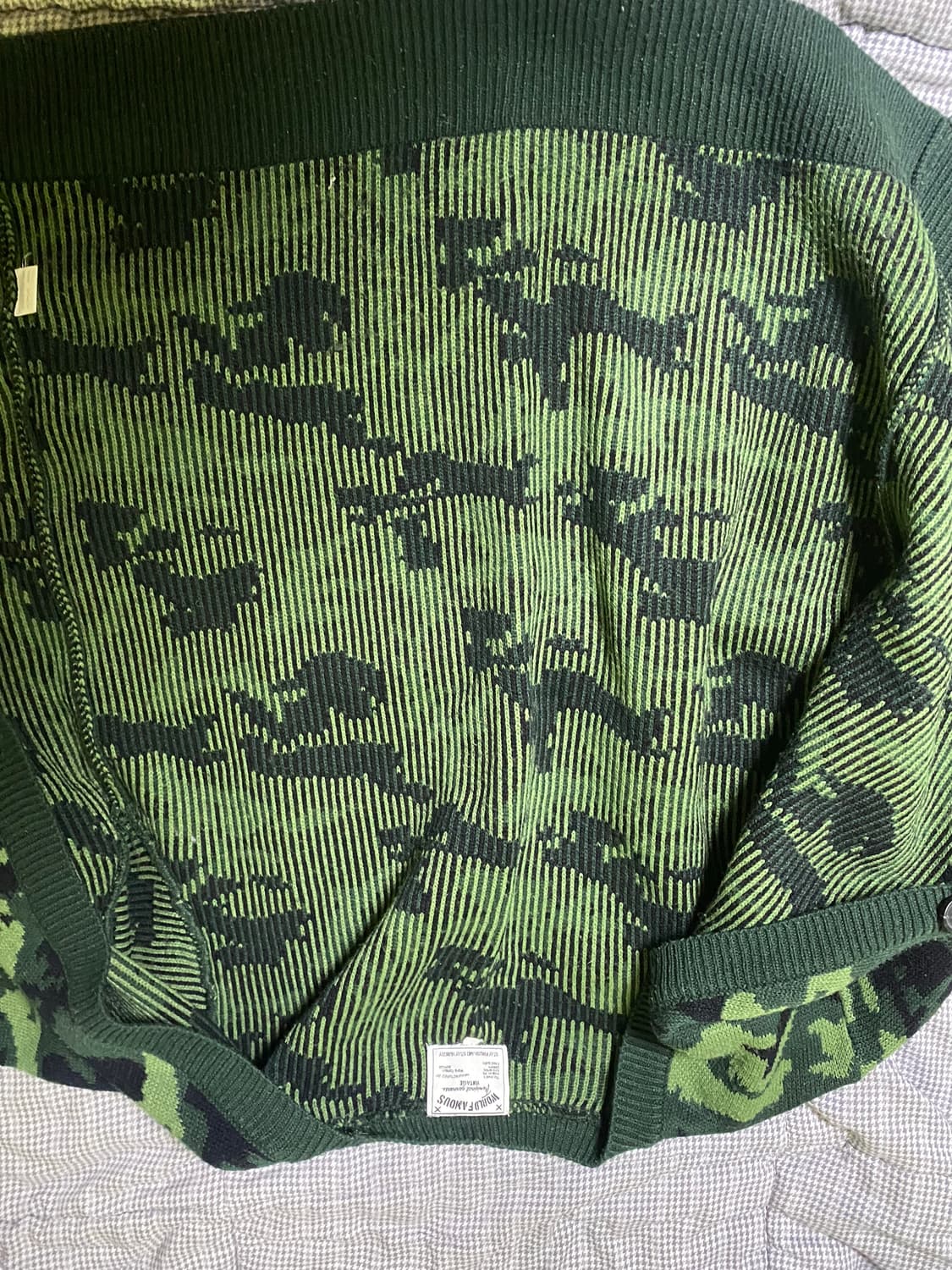 카모 패턴 가디건 상품이미지4