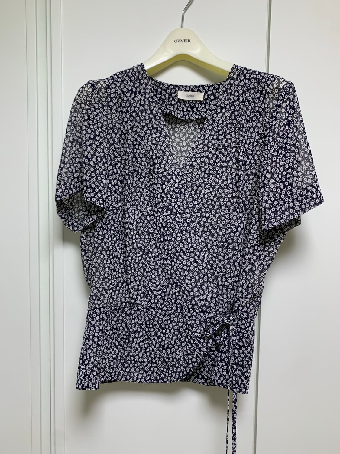 오브네어 ovneir 누가영 클레어 블라우스 플로럴 상품이미지5