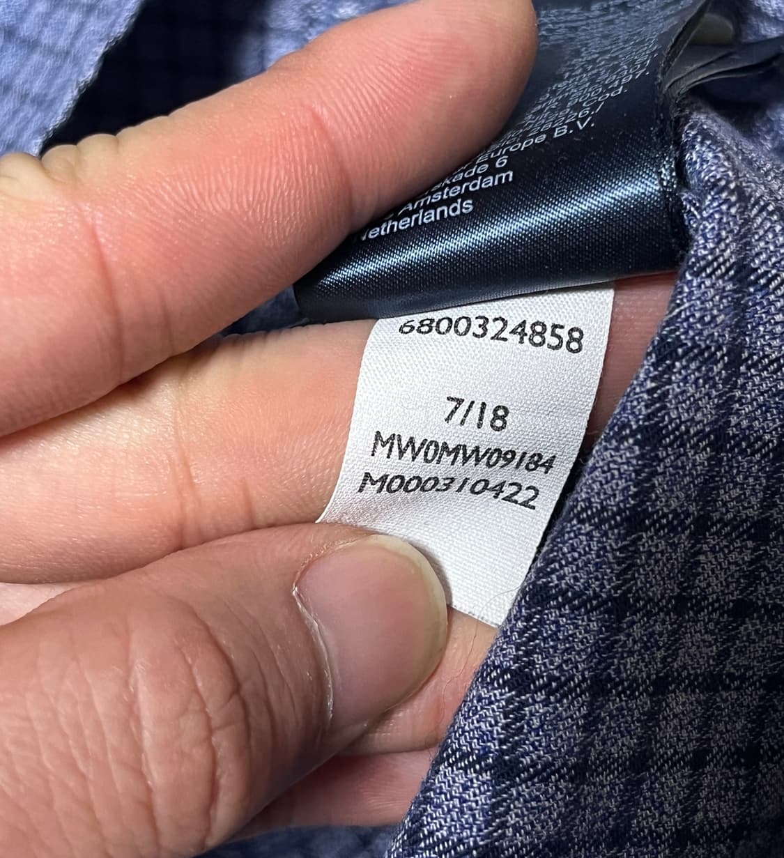 타미힐피거 오버핏 체크셔츠 남방 2XL 상품이미지8