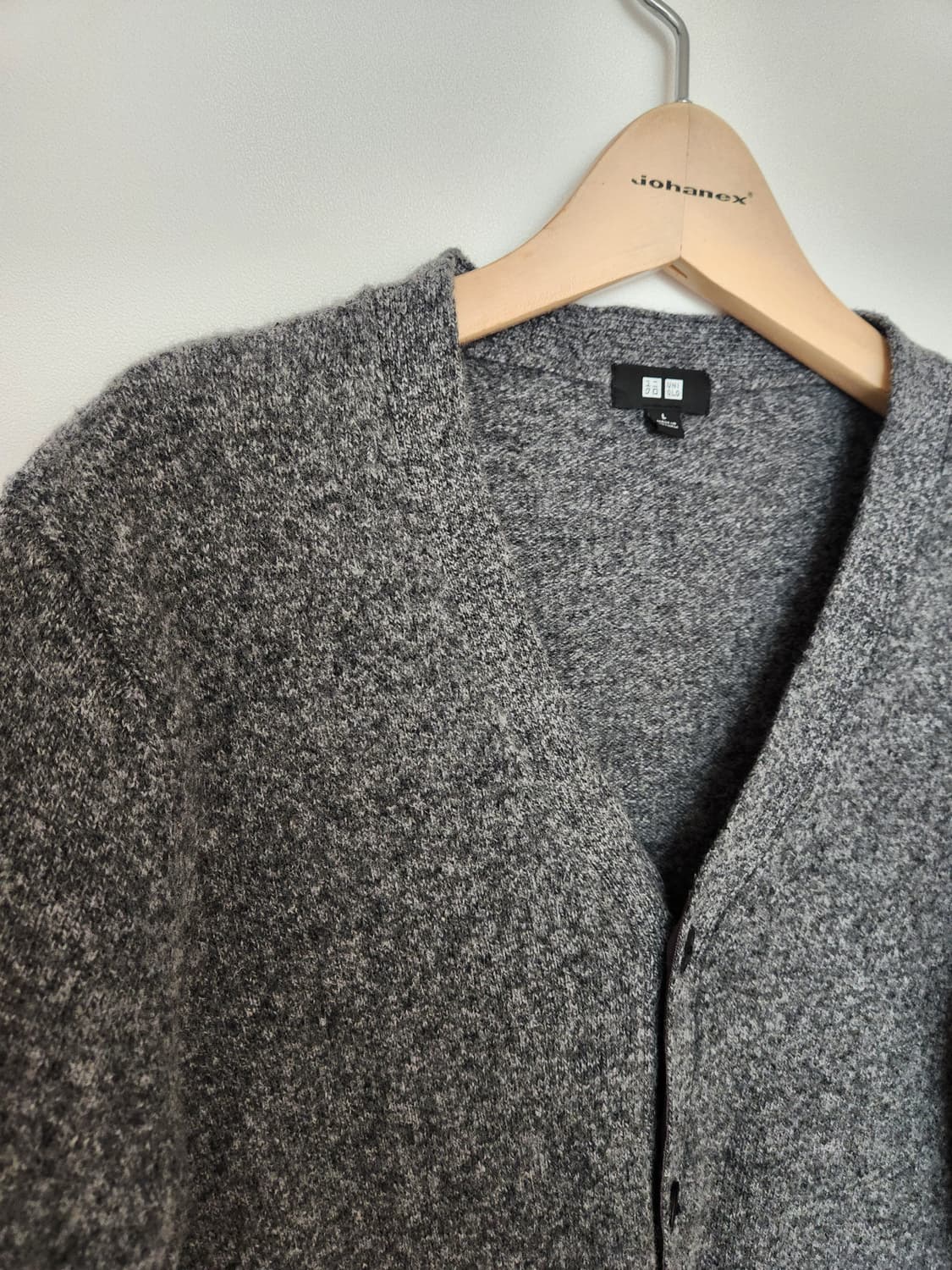 유니클로 프리미엄 울 가디건 L 상품이미지3