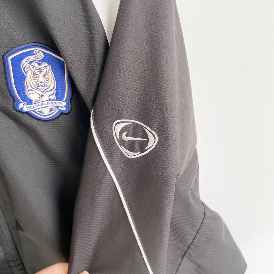 C2 나이키 2002 대한민국 국가대표팀 국대 바람막이 재킷 110사이즈 상품이미지5