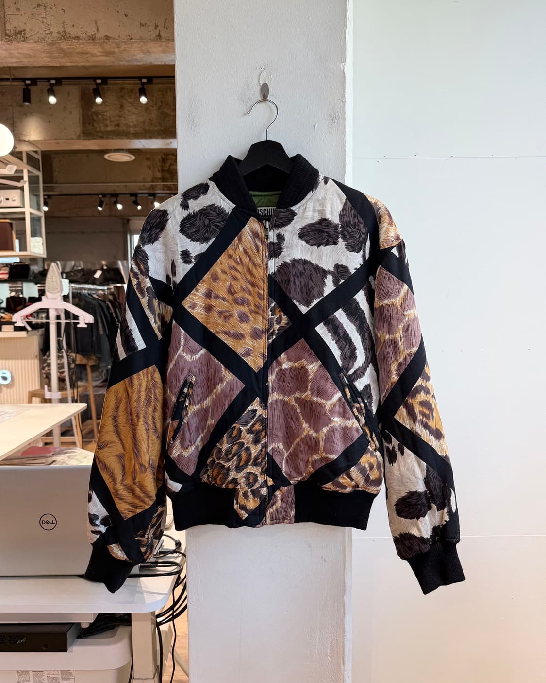 모스키노 패치워크 봄버 자켓  상품이미지2