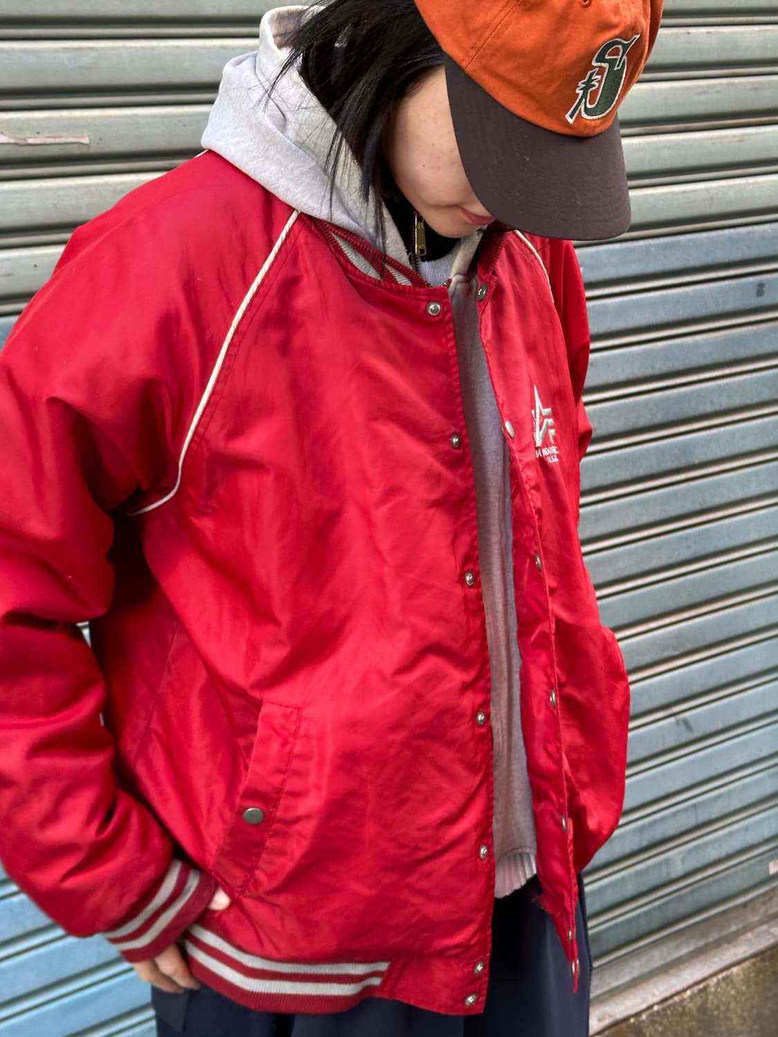 ALPHA INDUSTRIES red HD BBJK 상품이미지5