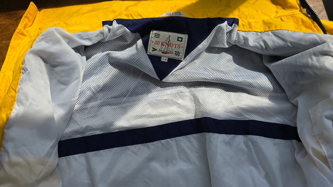 빈티지 블루종 점퍼 자켓 Made In Macau  상품이미지8