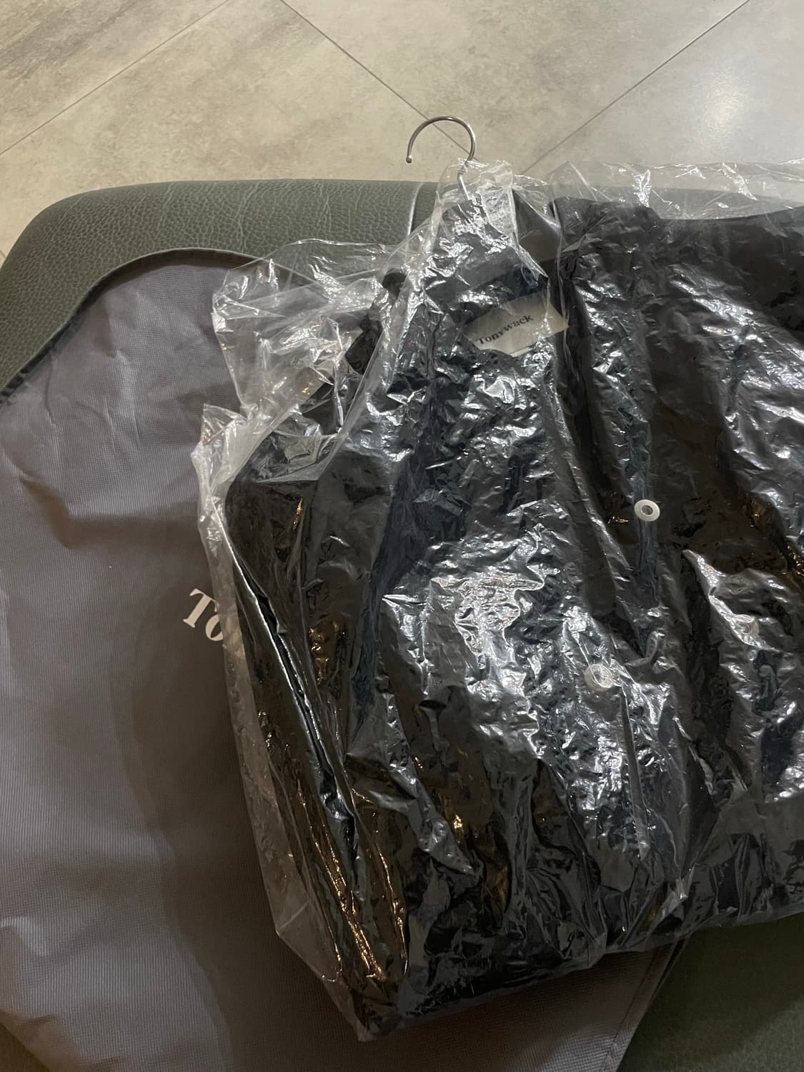 토니웩 24fw 스웨이드 트러커 자켓 L 상품이미지4