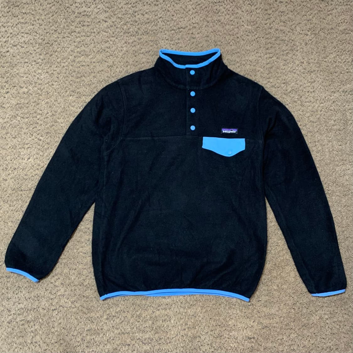 Patagonia 신칠라 스냅티 블랙/블루 w(s) 상품이미지1