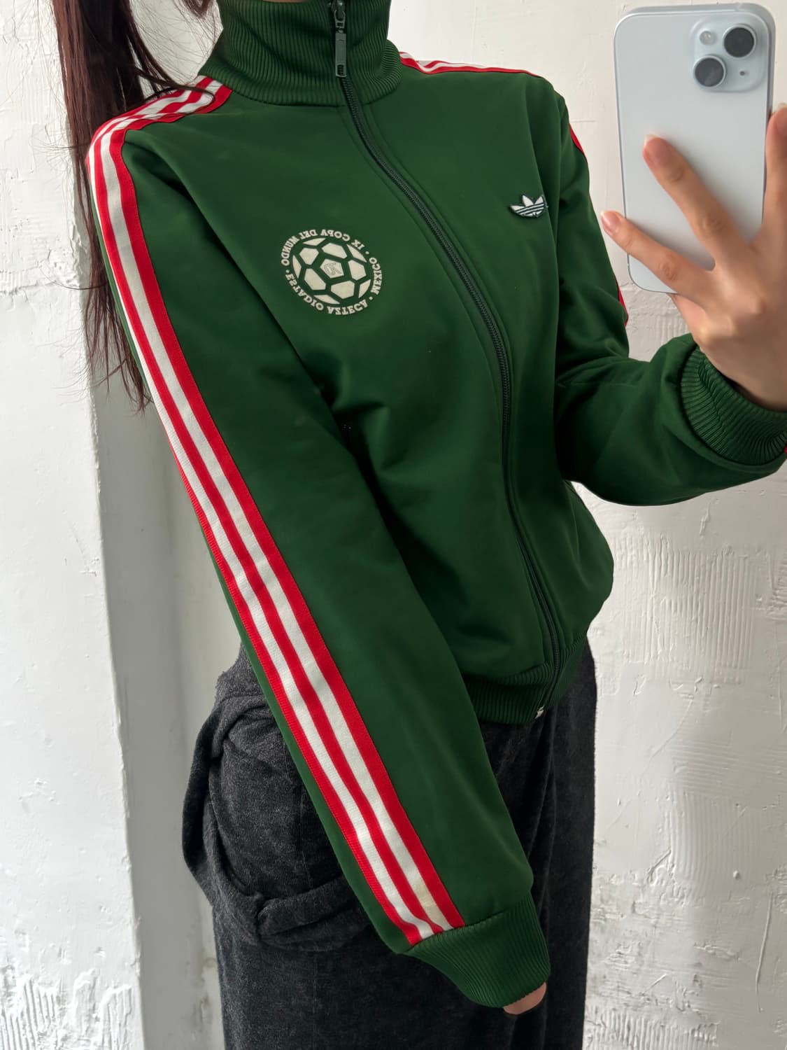 Adidas 아디다스 멕시코 그린 트랙탑 상품이미지2
