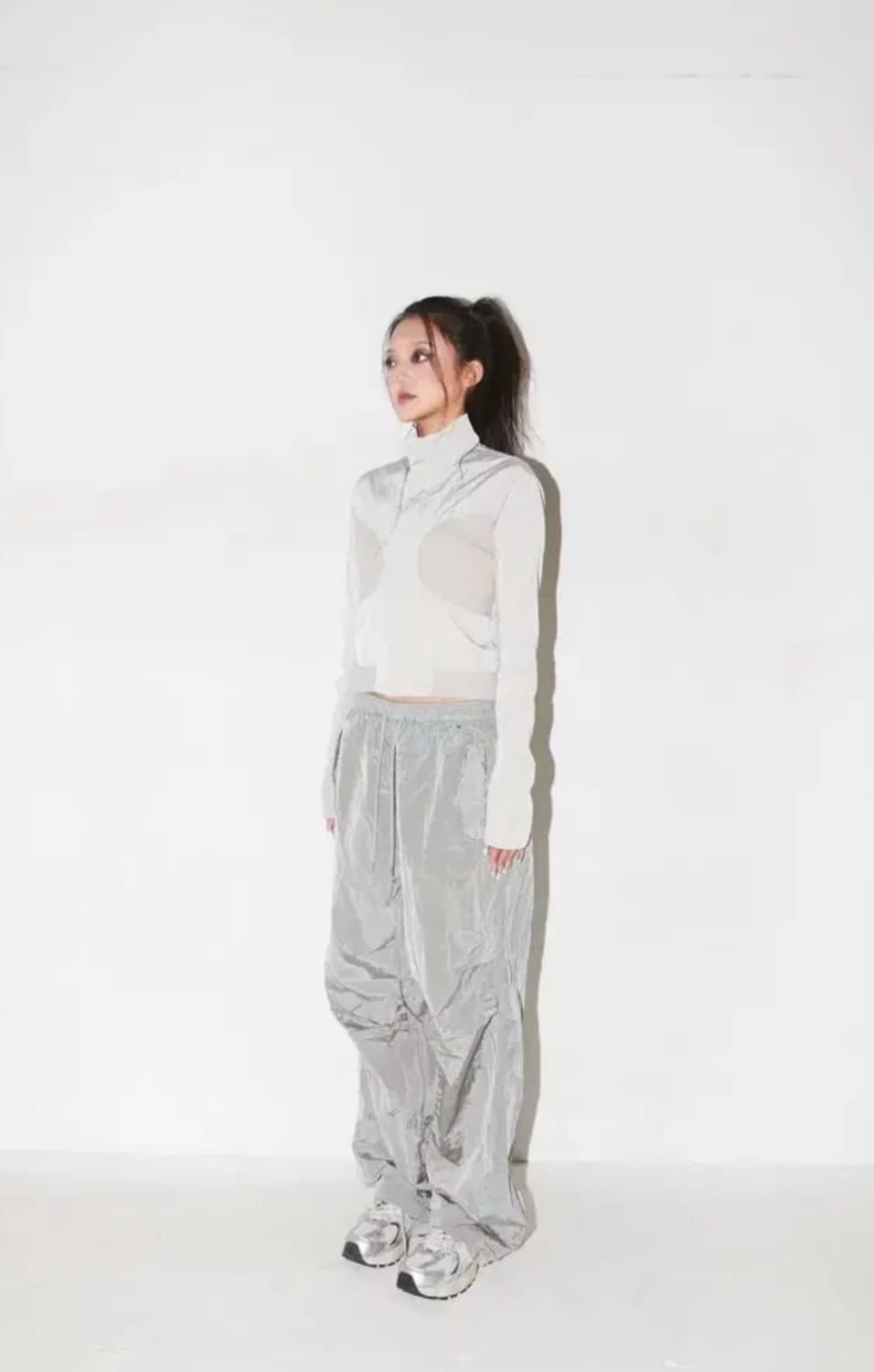 딥인블루 06. MIXED ROUND JACKET IVORY 상품이미지1