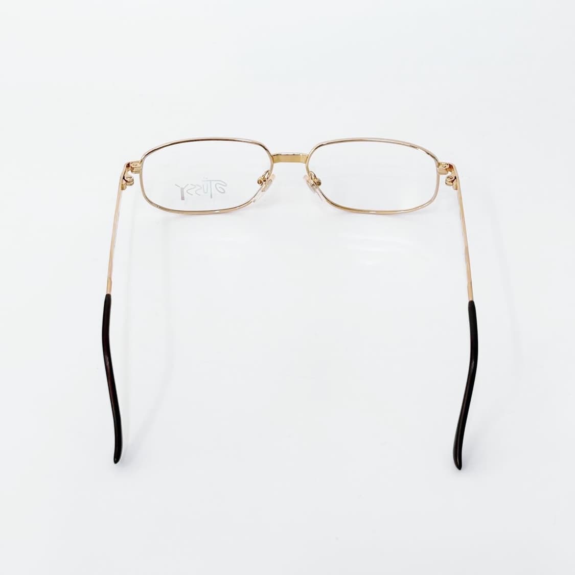 STUSSY 골드 스퀘어 데드스탁 빈티지안경 상품이미지5