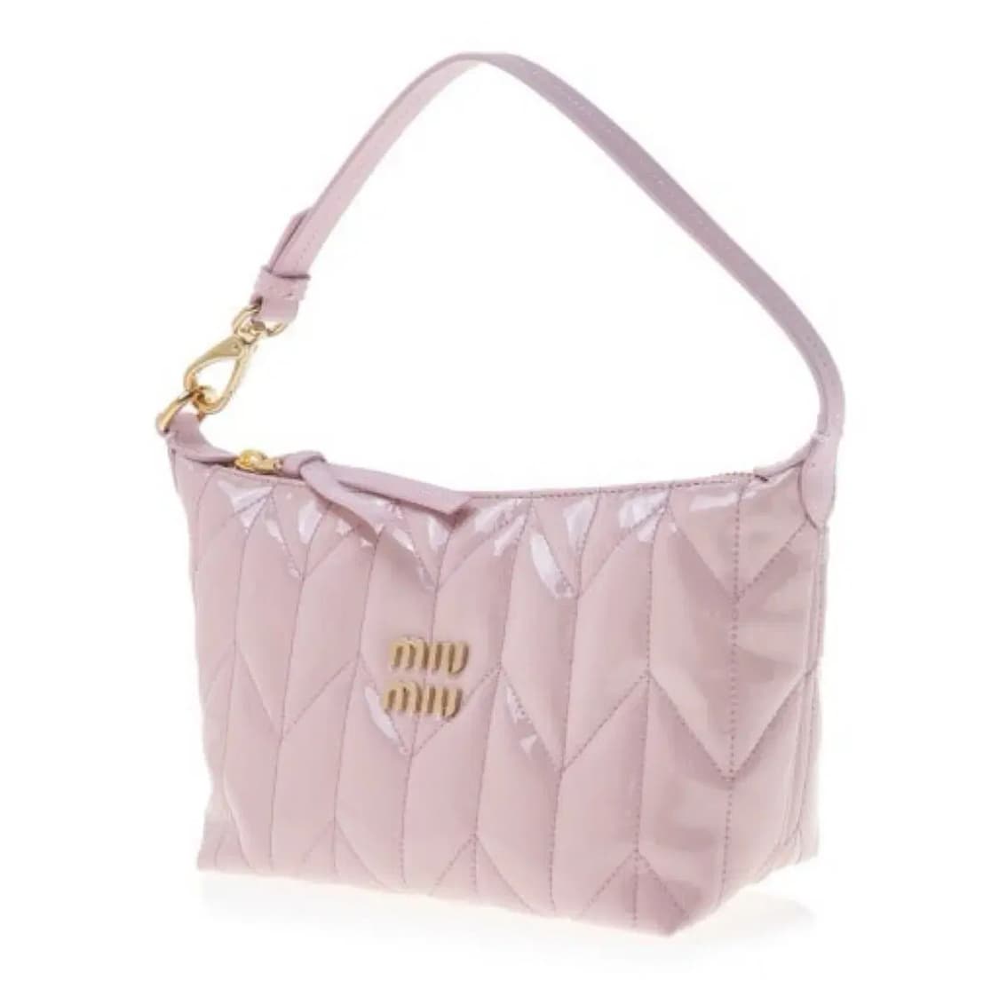 미우미우 마테라쎄 핑크 숄더 백 상품이미지1
