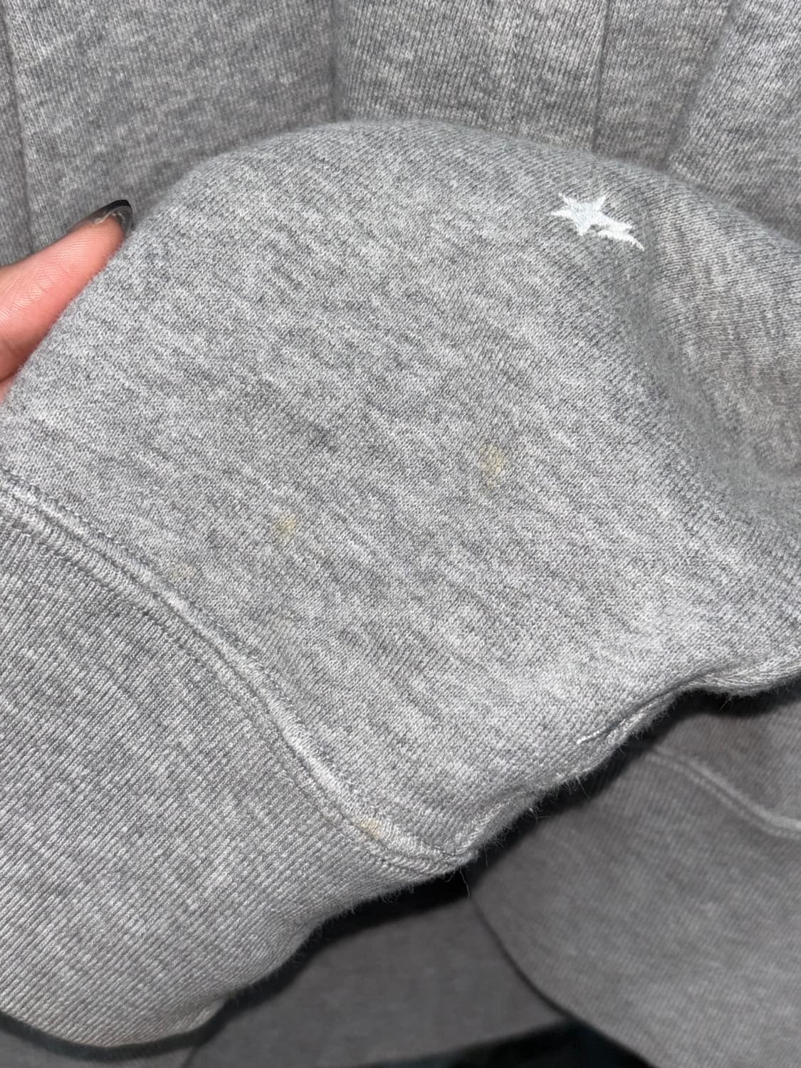 베이프 베이프 스타 패턴 후드집업 상품이미지6