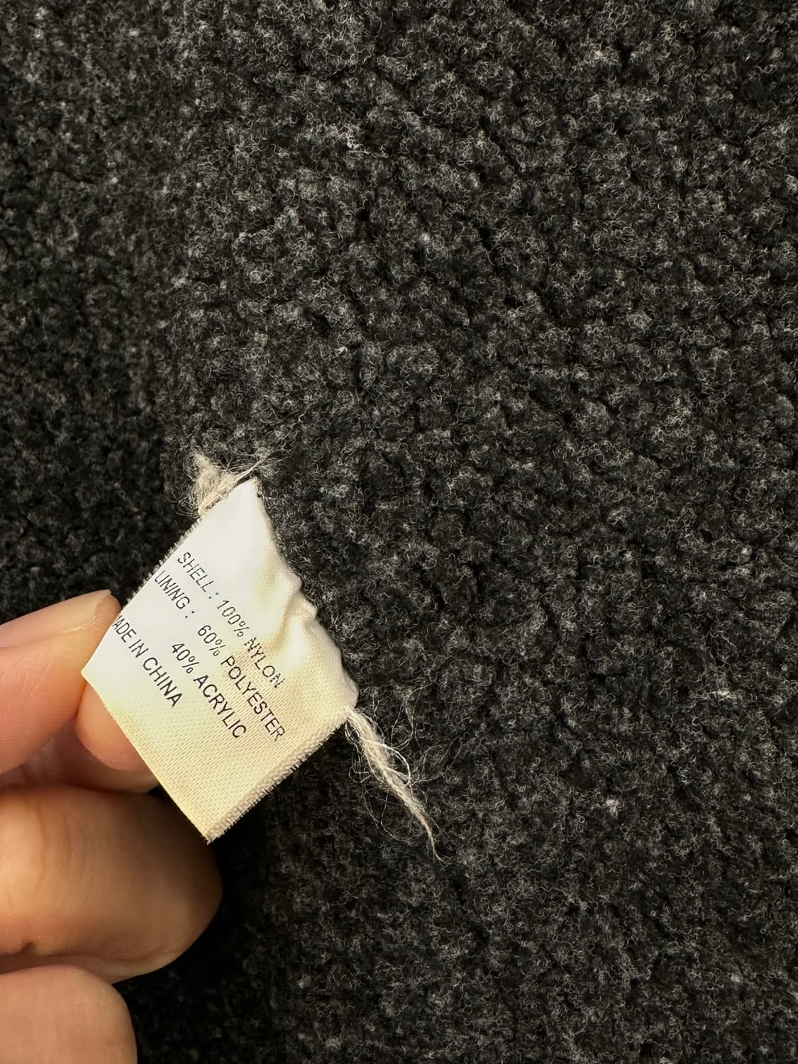 꾸레쥬 네이비 점퍼 L 상품이미지5