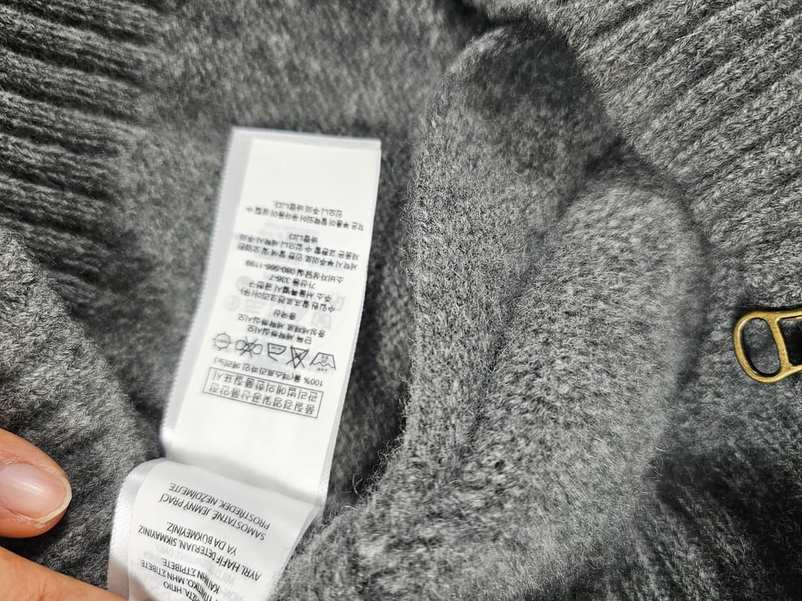 폴로빅포니니트집업 상품이미지3