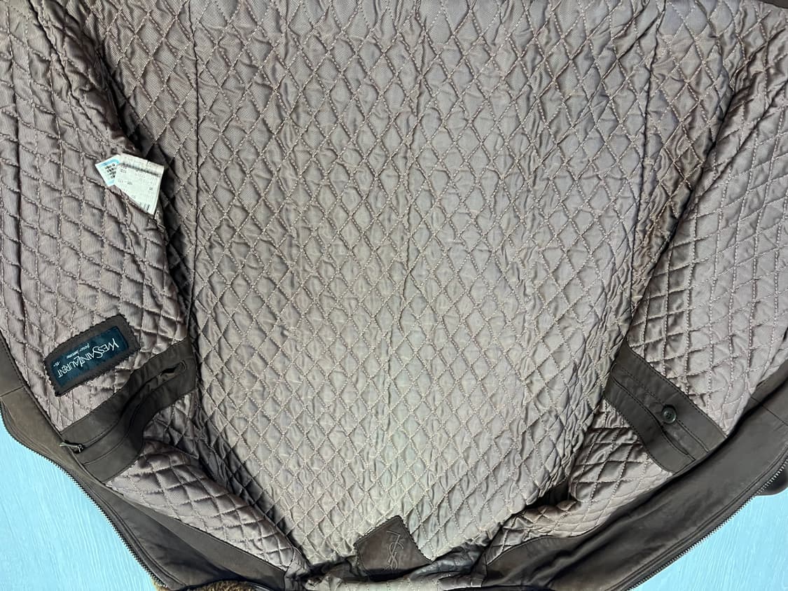 입생로랑 빈티지 양가죽 자켓 95-100 상품이미지8