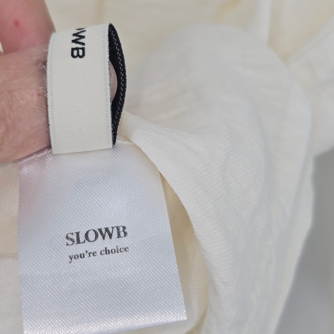 SLOWB 아이보리 퍼프 긴팔 블라우스 상품이미지9