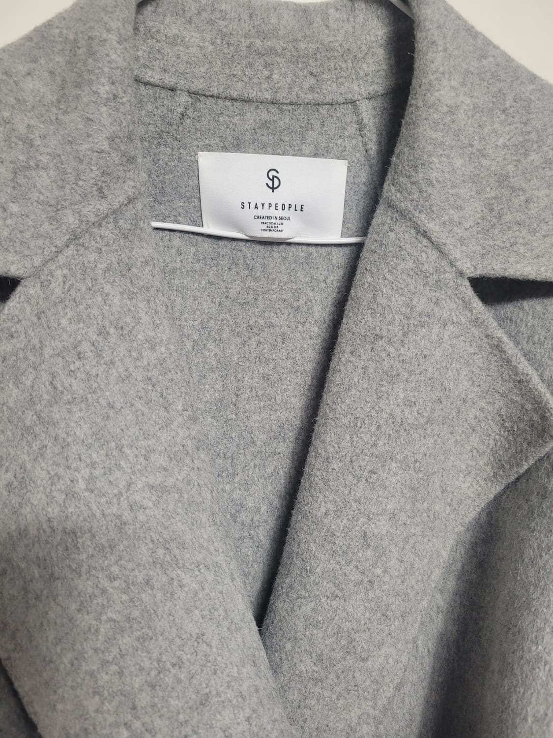 스테이피플 핸드메이드 코트 상품이미지4