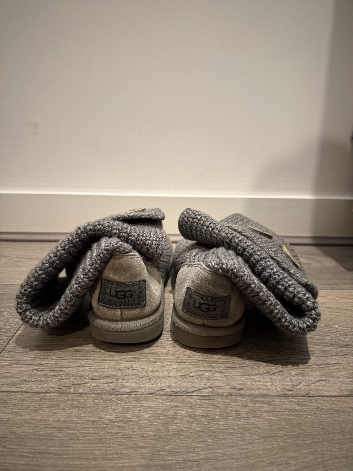Ugg 다크그레이 니트 부츠 240 상품이미지2