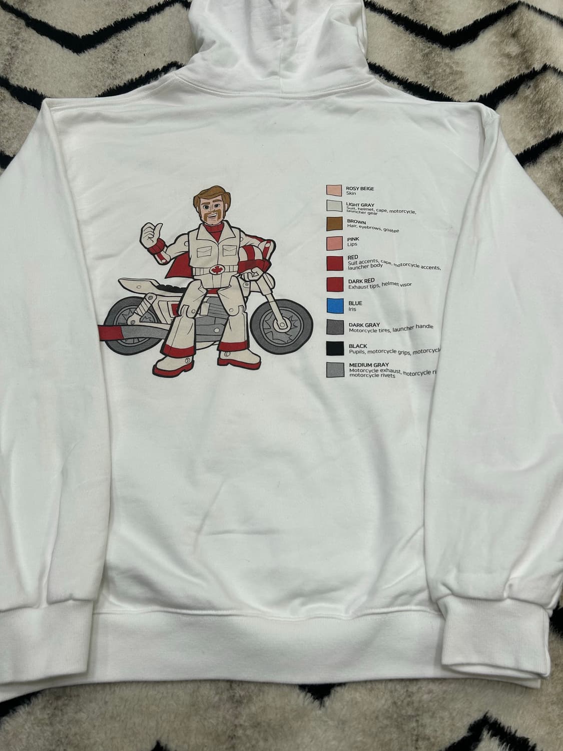 [1]아크메드라비x토이스토리 후드/듀크카붐/화이 상품이미지5