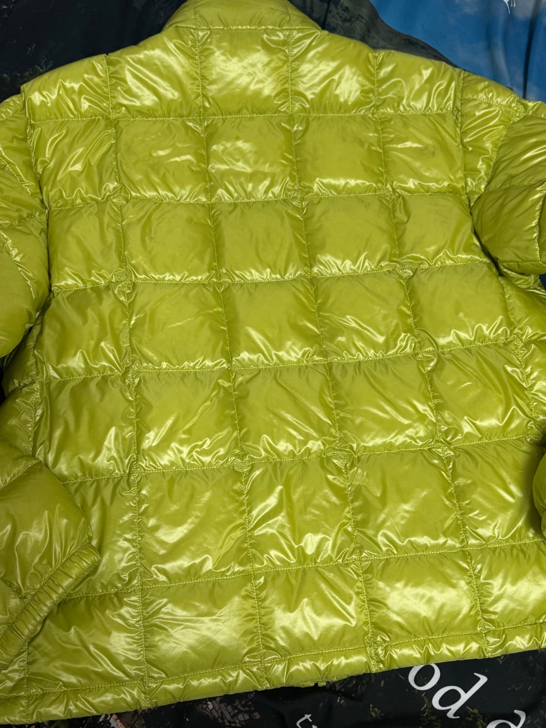 [L] 스투시 미드웨이트 푸퍼 패딩 라임 상품이미지4