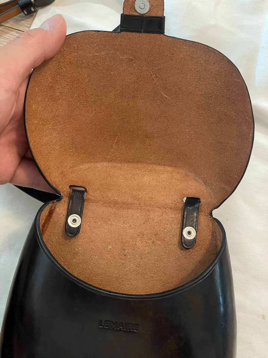 르메르 카트리지백 블랙 상품이미지6