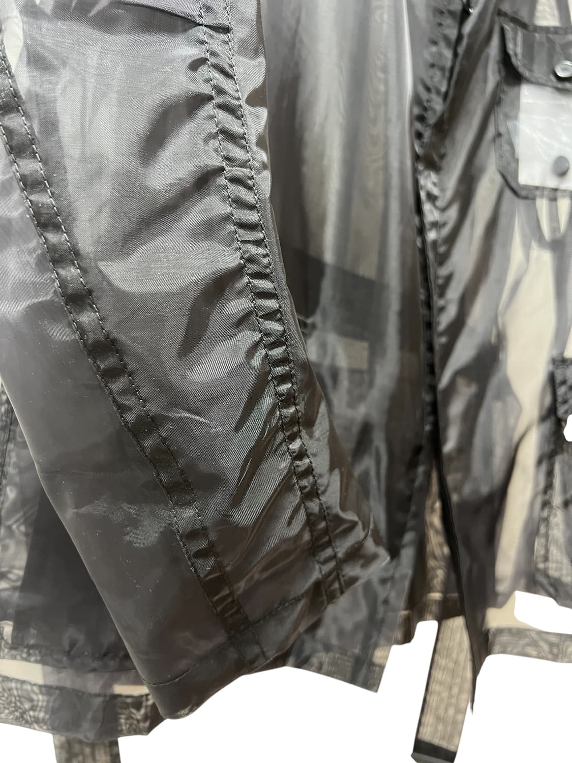 마르지엘라 오버핏 시스루 덱자켓/트러커/사파리 상품이미지4