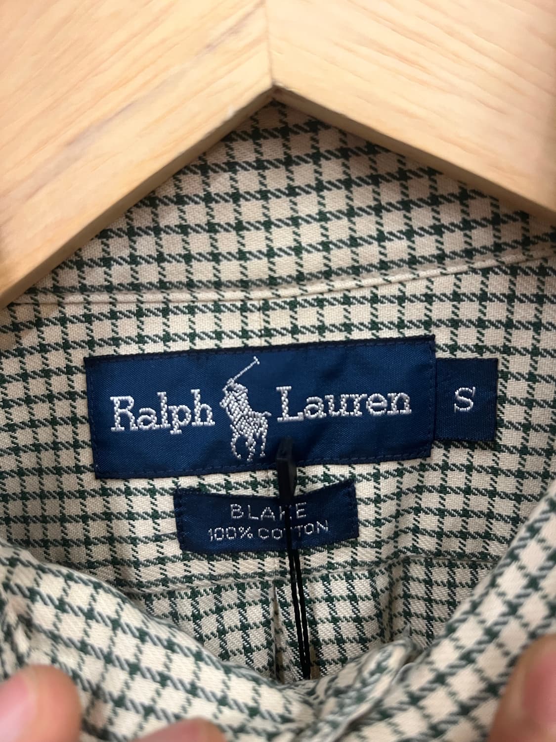 폴로 랄프로렌 체크 셔츠 #csz689 상품이미지4