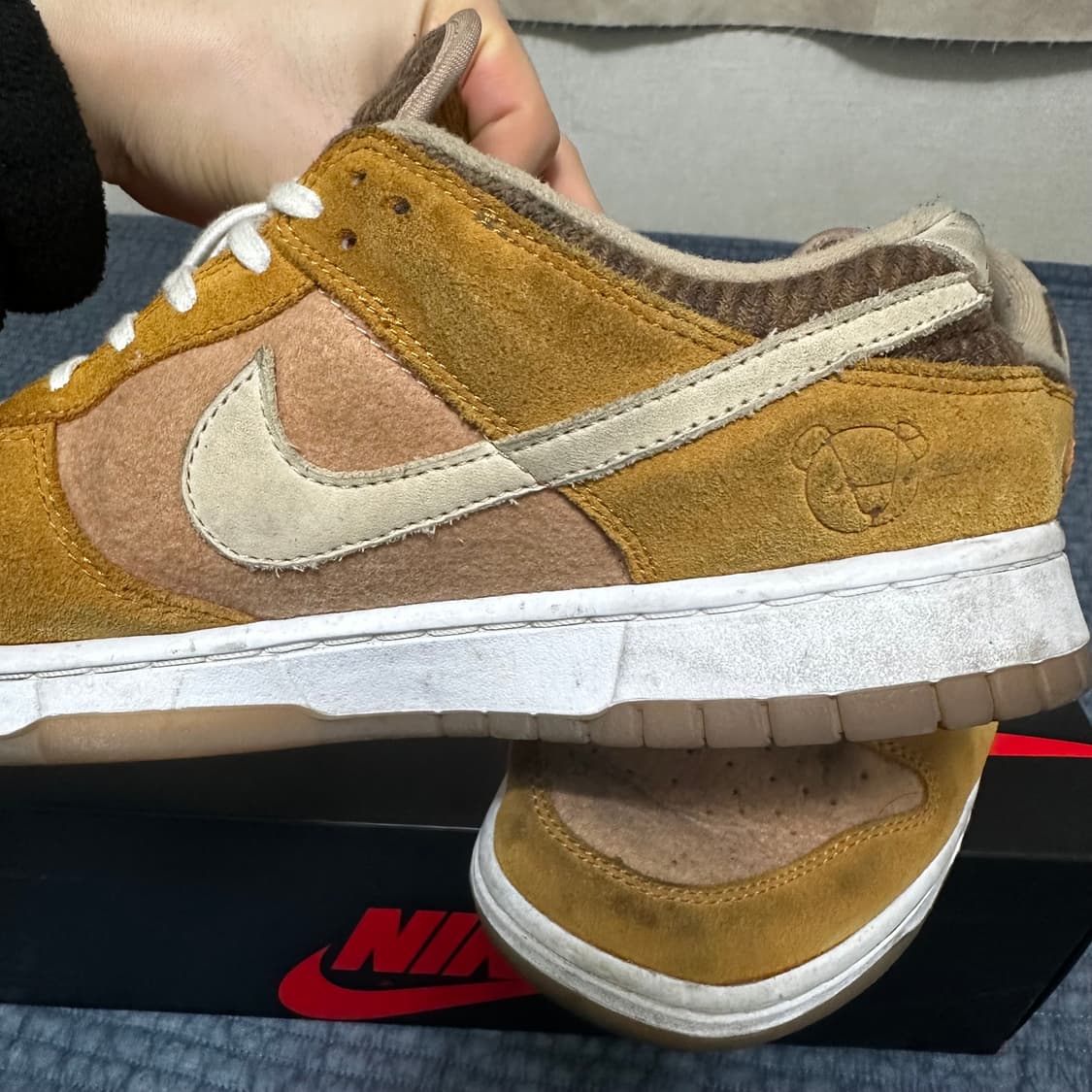 나이키 덩크 로우 SE 프랄린 데저트 오커 상품이미지4