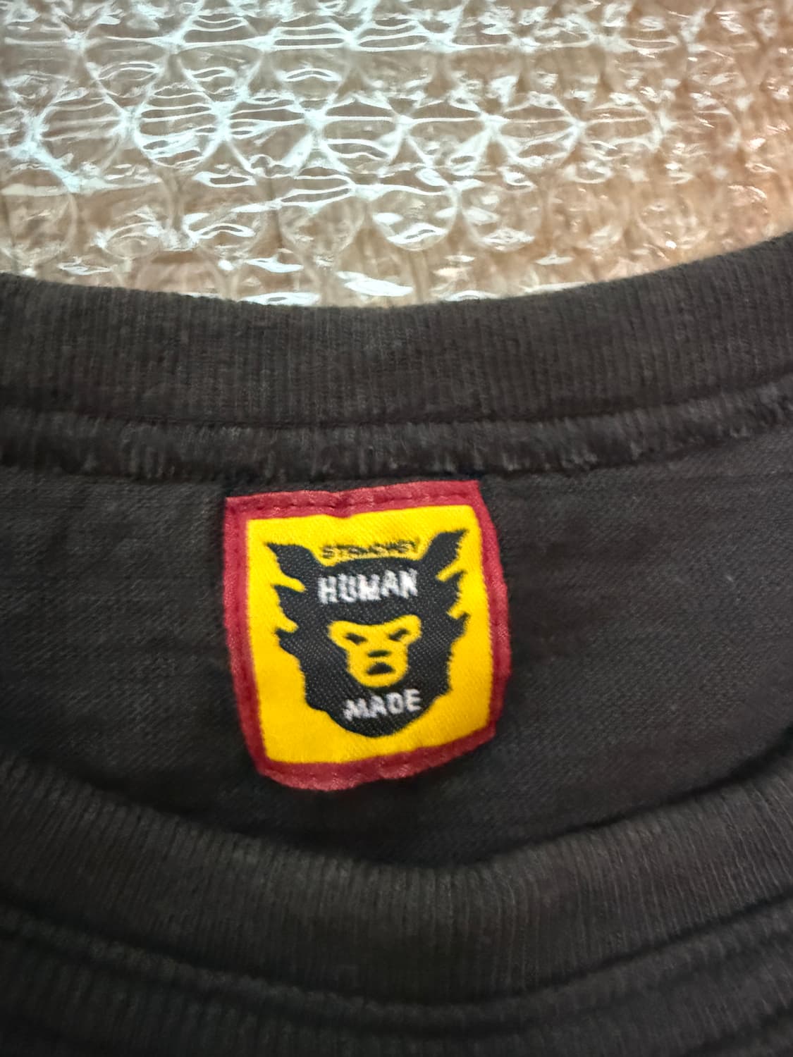 휴먼 메이드 그래픽 롱슬리브 티셔츠 #7 블랙 2XL 상품이미지4